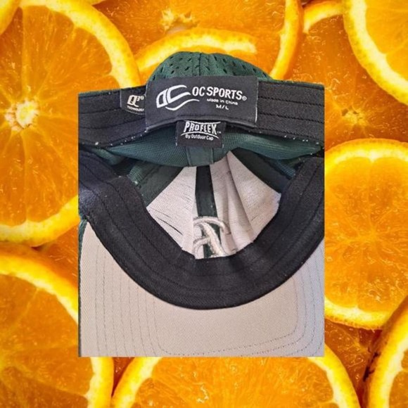 OC Sports Babe Ruth Baseball ProFlex Blue Fitted Cap with a B Size M/L - Picture 5 of 5